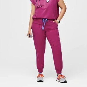 FIGS Zamora pants in tall Ultra Rose